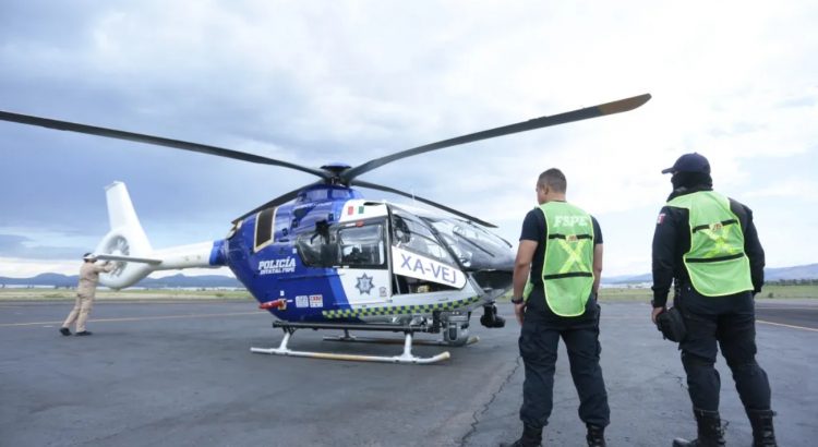 Secretaría de Seguridad Pública refuerza presencia aérea en León