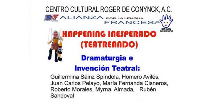 “Happening Inesperado” en la Alianza Francesa