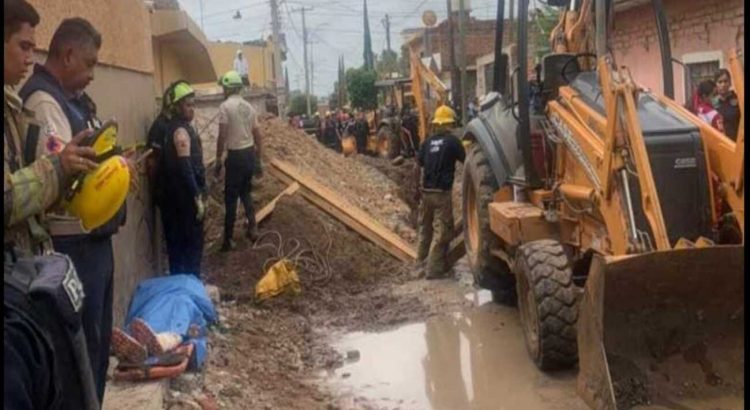 Mueren sepultados dos trabajadores del SAPAL en León