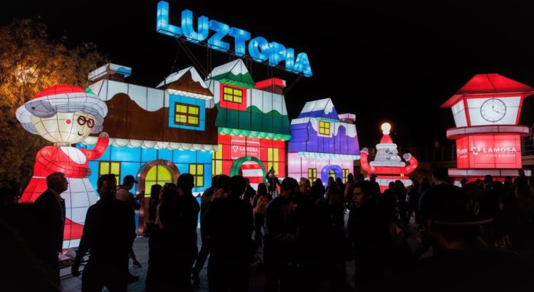 Llega a León festival navideño Luztopía