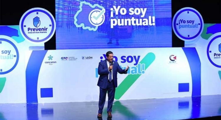 Concamin presenta iniciativa ¡Yo Soy Puntual! en León