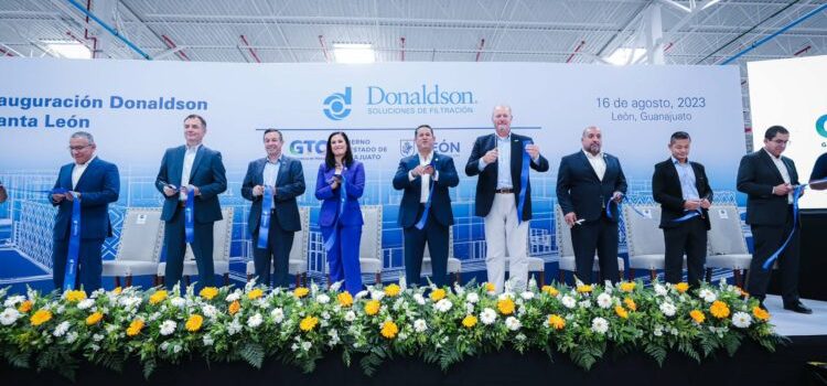 Donaldson inaugura planta en León