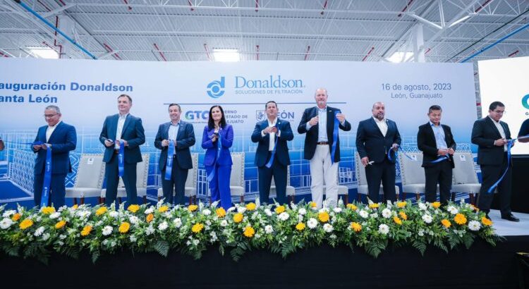 Donaldson inaugura planta en León