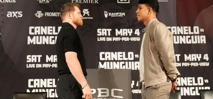 Canelo y Munguía, en su primer cara a cara