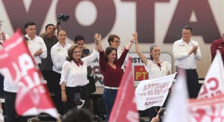 Claudia Sheinbaum acusa al gobierno de Guanajuato de comprar voto con «tarjeta rosa»