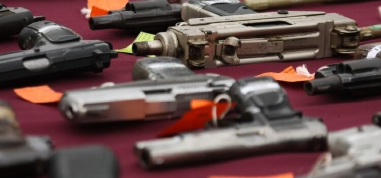 Decomiso de armas en Guanajuato se encuentra por debajo del promedio