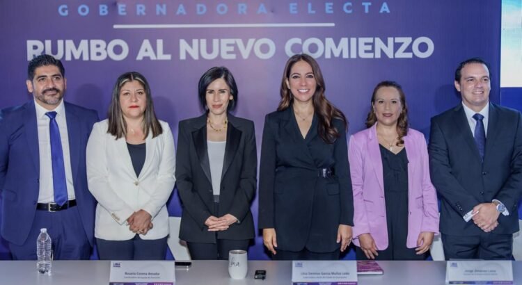 Gobernadora electa de Guanajuato presenta su plan de gobierno con nuevas secretarías