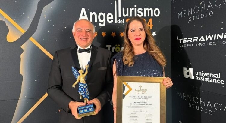 Guanajuato recibe dos prestigiosos premios en los «Ángel del Turismo»