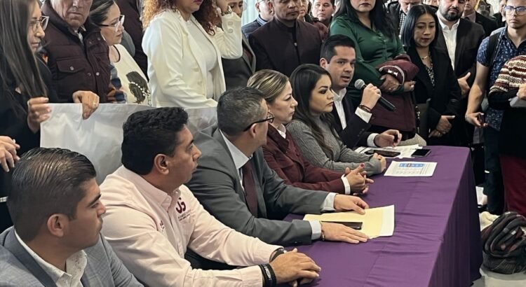 Alcaldes de Morena en Guanajuato se manifiestan contra recorte presupuestal
