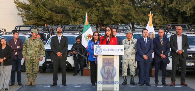 Gobernadora de Guanajuato realiza un llamado a hacer un frente común por la seguridad del estado