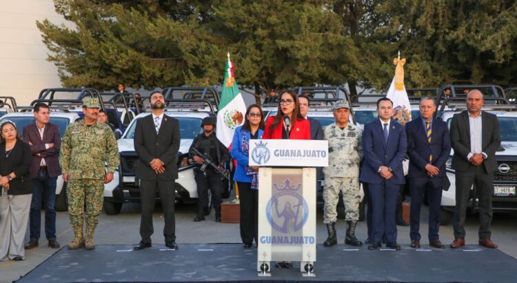 Gobernadora de Guanajuato realiza un llamado a hacer un frente común por la seguridad del estado