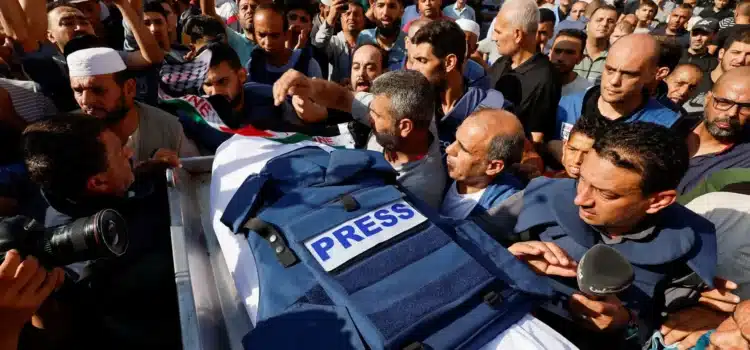 Israel responsable de la muerte de 85 periodistas en 2024, según el CPJ