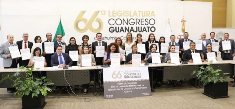 Colabora la COEPES con el Congreso de Guanajuato