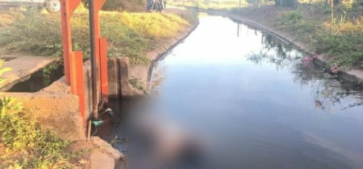 Localizan cuerpo sin vida en un canal de riego de Guanajuato