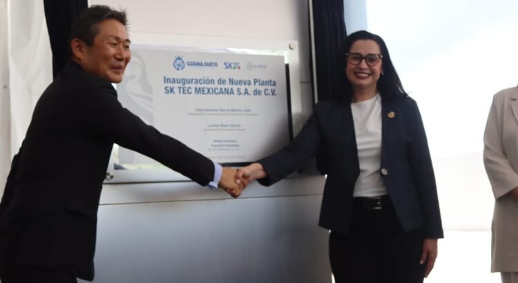 SK Tec amplía planta en Irapuato con inversión de 19.8 mdd y generación de 80 empleos