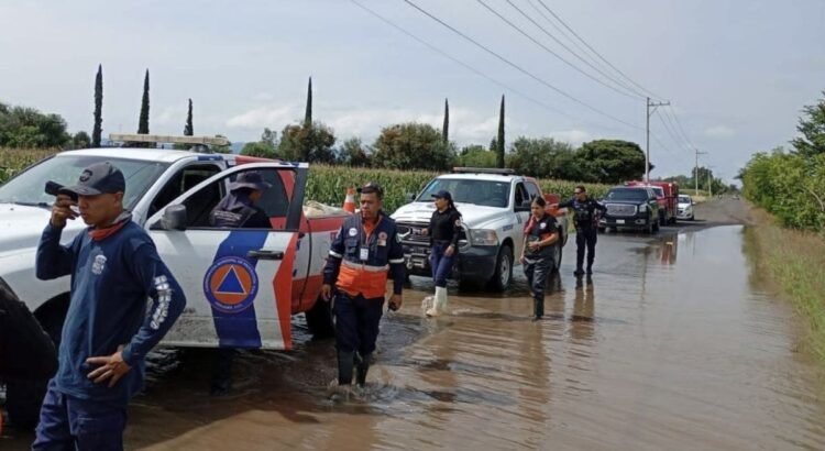 Desbordamiento del Río Lerma inunda más de 300 viviendas en Guanajuato