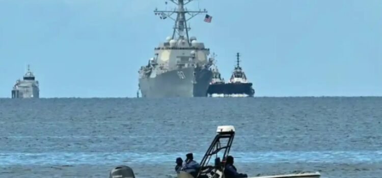 Llega buque de guerra de Estados Unidos a Trinidad y Tobago Llega buque de guerra de Estados Unidos a Trinidad y Tobago