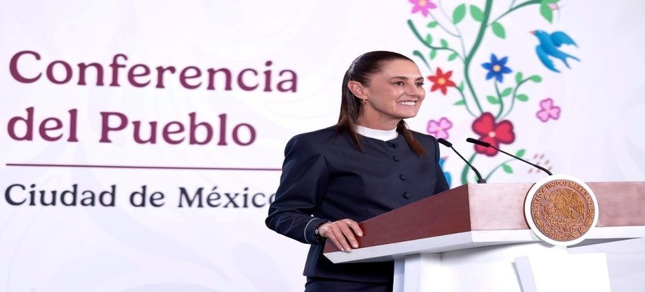Sheinbaum destaca récord en inversión extranjera y superávit comercial en México
